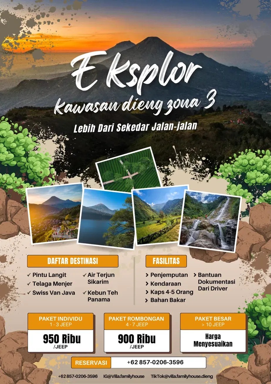 E-ksplor Kawasan Dieng Zona 3