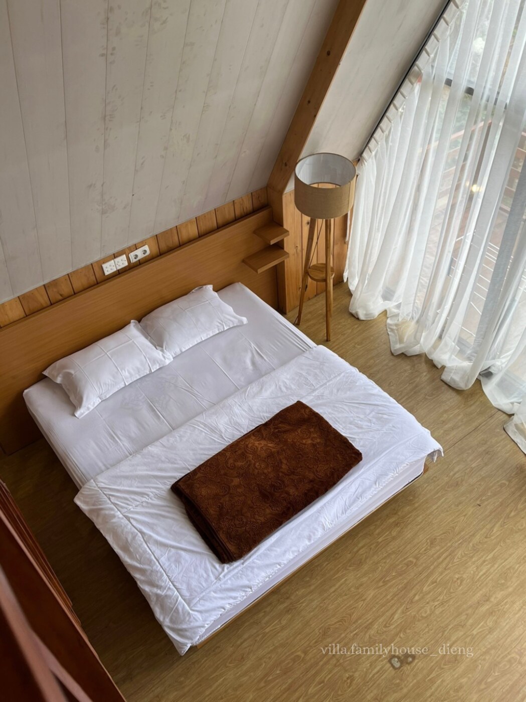 Kamar Tidur Villa Family House Dieng